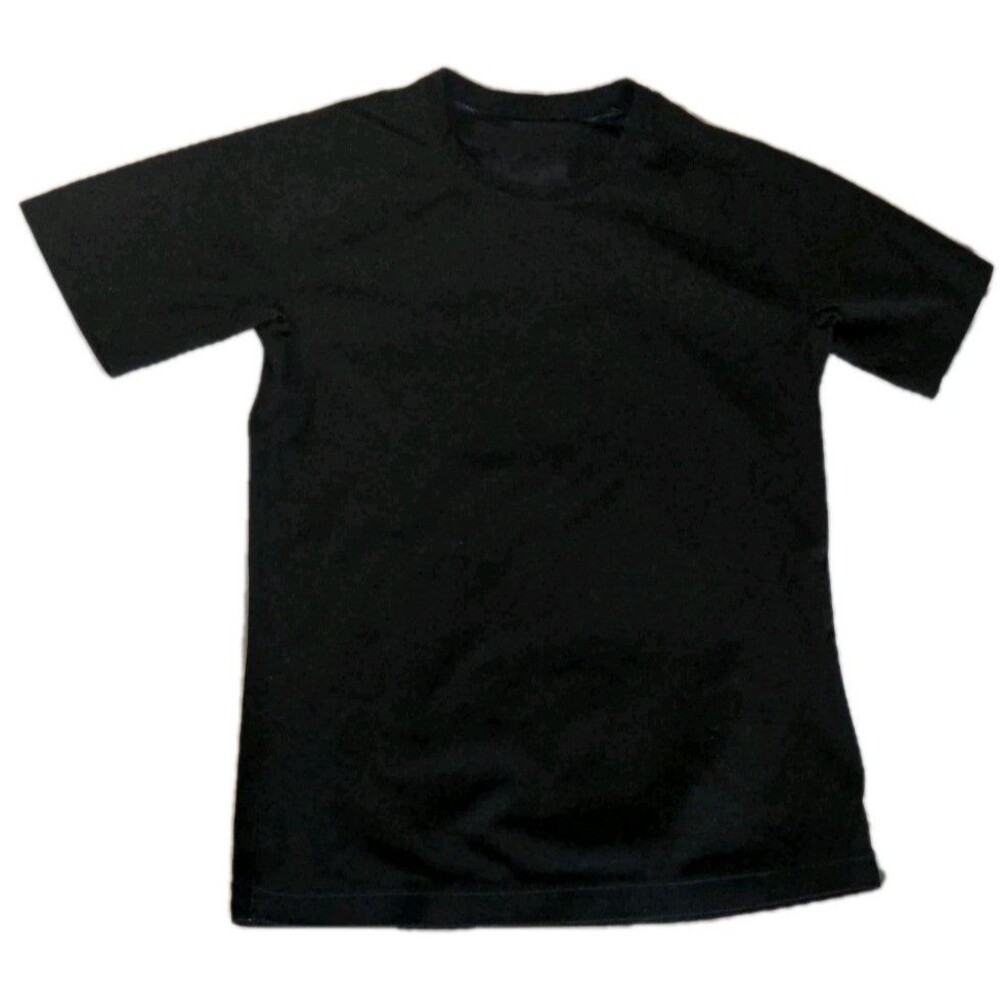 Men's Short Sleeve Sauna T-shirts, Sweat Enhancing Compression Tee, Size Medium